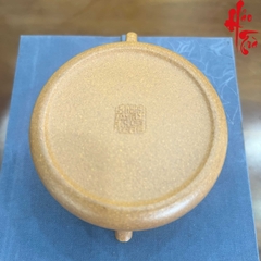 Ấm Tử Sa Cà Đoạn AM144 - 130ml - Lãnh Kim Hoàng Đoàn Nê