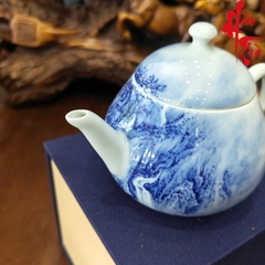 SCD001 Ấm Thanh Hoa Sơn Thuỷ 170ml - AS06