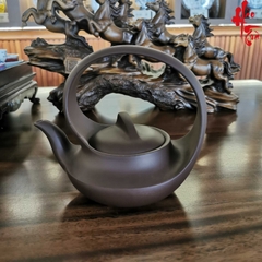 Ấm Tử Sa Khúc Hồ - Lão Tử Nê - Bán Thủ Công - Ấm 430ml