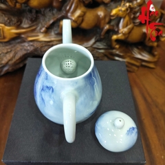 SCD001 Ấm Thanh Hoa Sơn Thuỷ 190ml - AS07