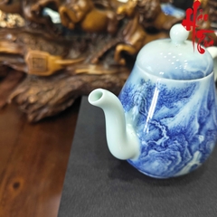 SCD001 Ấm Thanh Hoa Sơn Thuỷ 190ml - AS07