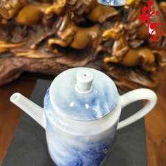 SCD001 Ấm Thanh Hoa Sơn Thuỷ 190ml - AS08
