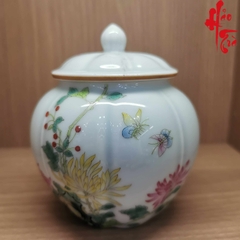 Hàng Cảnh Đức Phấn Thái - Hũ Đựng Trà