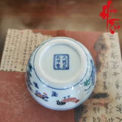 Chén Đấu Thái con Gà (Chén Kê Cang)