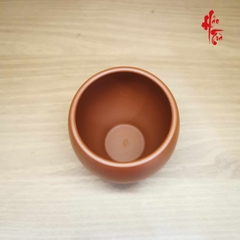 Chén Chủ Đất Tử Sa - Trơn - 110ml