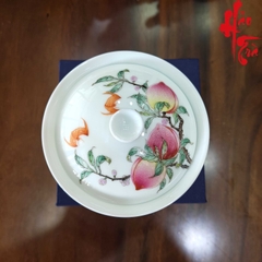 SCD001 Bộ Chén Khải Nhị Tài Đào Phúc (Dơi) 90ml - CK45