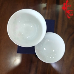SCD001 Bộ Chén Khải Nhị Tài Đào Phúc (Dơi) 90ml - CK45