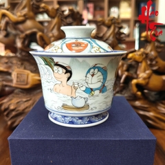 SCD001 Bộ Chén Khải Vẽ Tay Anime Hình Doraemon 110ml - CK53