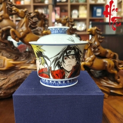 SCD001 Bộ Chén Khải Vẽ Tay Anime Hình Các Nhân Vật Trong Naruto 140ml - CK54