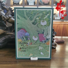 Hộp Đựng Trà Rời Dùng Để Tặng Quà - Màu Xanh