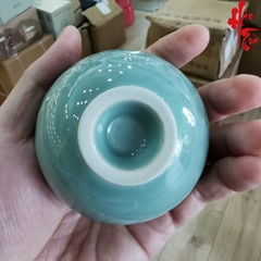 Chén Sứ Long Tuyền Hoa Sen 70ml Đường kính 7.5cm