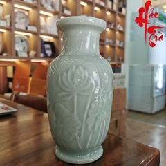 Bình hoa Sen Long Tuyền - LT35BH (cao 20cm)