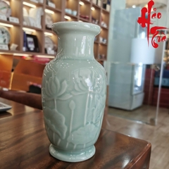 Bình hoa Sen Long Tuyền - LT35BH (cao 20cm)