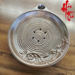Thuyền Trà Gốm Sứ Long Tuyền Hình Tròn LT51 (Đường kính 15cm, cao 4cm)