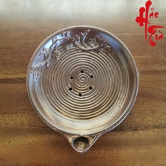 Thuyền Trà Gốm Sứ Long Tuyền Hình Tròn LT51 (Đường kính 15cm, cao 4cm)