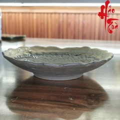 Dĩa Gốm Sứ Long Tuyền Hình Hoa Mai LT52 (Đường kính 17cm, cao 4cm)