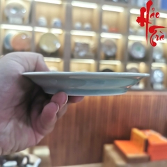Dĩa Gốm Sứ Long Tuyền Hình Rồng Nhạt LT53 (Đường kính 14cm, cao 3cm)