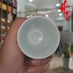 Chén Sứ Cảnh Đức Vẽ Tay Hình Lân - LY166 - 90ml