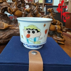 SCD001 Chén Vẽ Tay Anime Hình Shin Cậu Bé Bút Chì 80ml - LY201