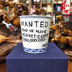 SCD001 Chén Vẽ Tay Anime Hình Monkey D. Luffy 170ml - LY211