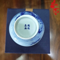 SCD001 Chén Vẽ Tay Thanh Hoa Sơn Thủy 110ml - LY241