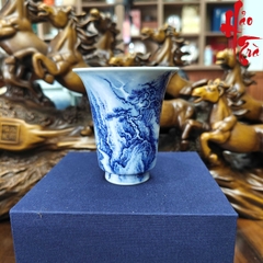 SCD001 Chén Vẽ Tay Thanh Hoa Sơn Thủy 60ml - LY242
