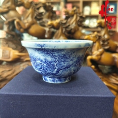 SCD001 Chén Vẽ Tay Thanh Hoa Sơn Thủy 70ml - LY250