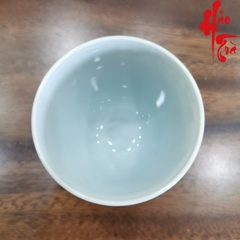 Chén Sứ Cảnh Đức Vẽ Tay Hình Cá - LY83 - 80ml