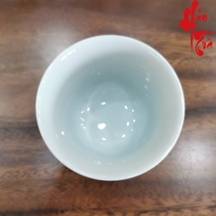 Chén Sứ Cảnh Đức Vẽ Tay Hình Cá - LY88 - 80ml