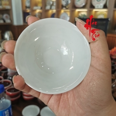 Chén Sứ Cảnh Đức Vẽ Tay Quả Đào - TA22- 80ml