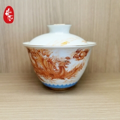 Chén Khải Sứ Cảnh Đức - Hỏa Phượng 100ml