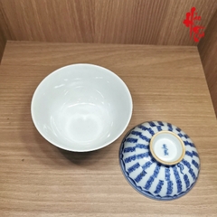Bộ Chén Khải Sứ Cảnh Đức Vẽ Tay - Thanh Hoa 135ml