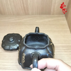 Ấm Tử Sa Như Ý Truyền Lư - Lão Hắc Nê - Chính Công Cao Hà Diệp