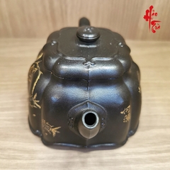 Ấm Tử Sa Như Ý Truyền Lư - Lão Hắc Nê - Chính Công Cao Hà Diệp