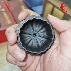 Ấm Tử Sa Như Ý Cung Đăng - Lão Hắc Nê - Chính Công Cao Hà Diệp HD12