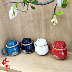 Ly Sứ Pha Trà - Chuột Chù Xinh Xắn 300ml