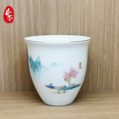 Tách Trà Sứ Cảnh Đức - Sơn Thủy 50ml