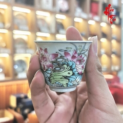 Tách Trà Sứ Cảnh Đức - Liên Hoa 30ml