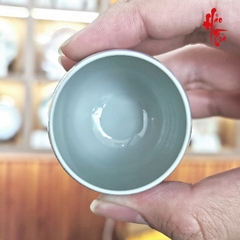 Tách Sứ Cảnh Đức Thanh Hoa - Nung Củi 50ml