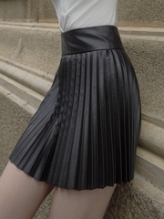 Vivan Skirt - Chân váy Da Dập li