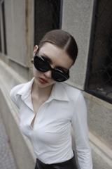 Serena Top -Áo thun Có cổ tay dài