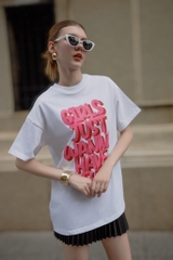 Girl T-shirt- Áo thun in