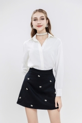 Alphabet Skirt - Chân váy A đính đá