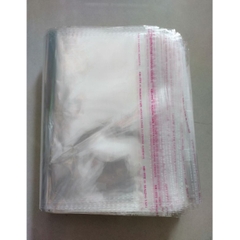 [1KG] Túi Bóng Kính OPP Trong Suốt Có Nắp Keo Dán