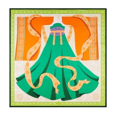 Khăn lụa Nét Thanh Nhã Nhà Đường