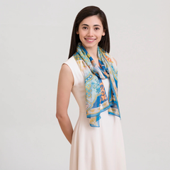 Khăn chiffon Lòng Mến Khách Của Người Mông Cổ