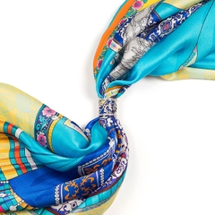 Nhẫn đeo khăn Bảo Bối Shen Yun - Bạc