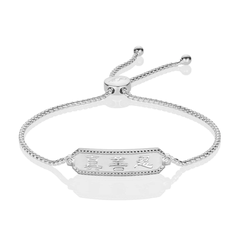 Lắc tay Kỳ Diệu Chân Thiện Nhẫn - Bạc