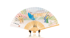 Quạt gấp Hoa Mộc Lan