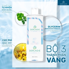 Nước Cân Bằng Da Ngừa Mụn, Kiềm Dầu Derladie Natural Moisture Toner 500 Ml